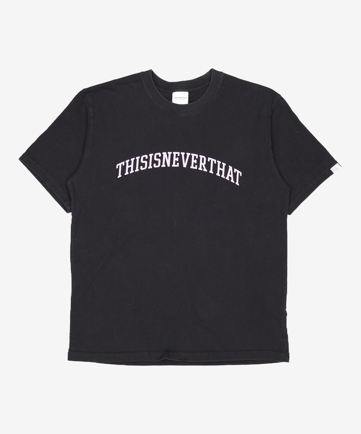 디스이즈네버댓(THISISNEVERTHAT) (SS21) ARC Logo Tee Black XS