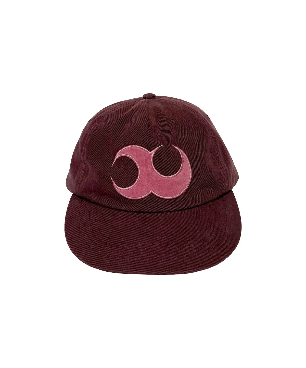 이유(YEEU) BASIC LOGO WASHED CAP [BURGUNDY]