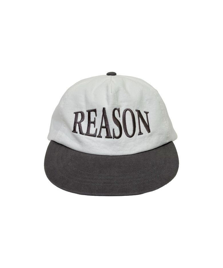 REASON WASHED CAP [WHITE, GRAY]