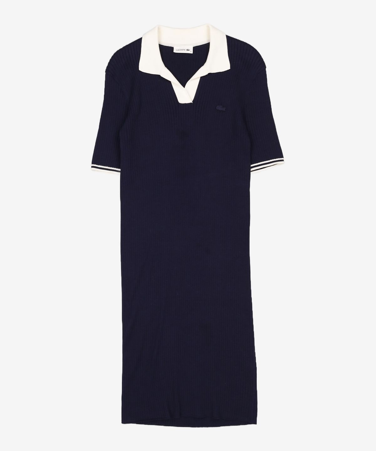 라코스테(LACOSTE) 여성 오픈 플라켓 스웨터원피스 EF102E-52G 166 36
