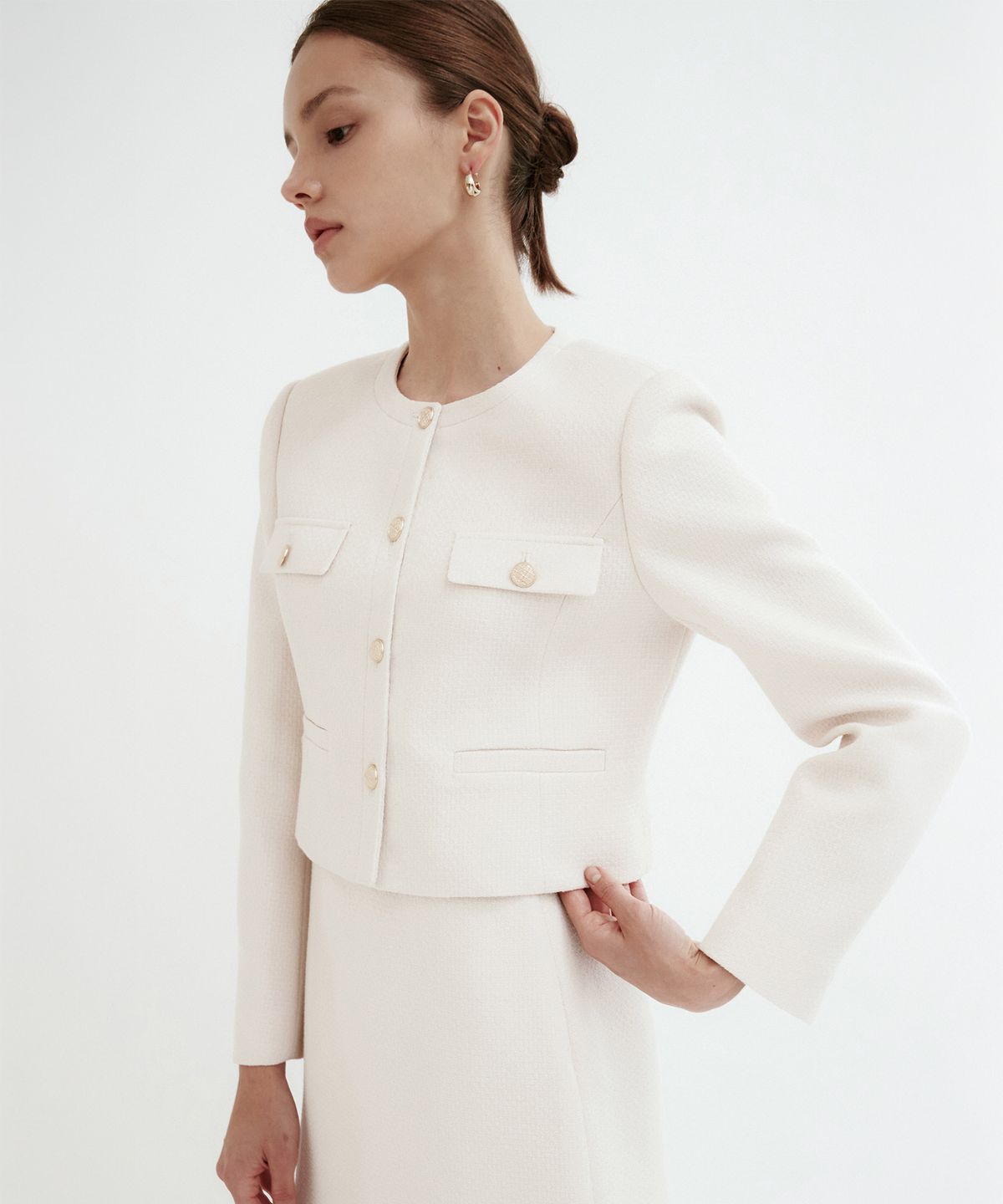 토와브(TOWAV) EVAN TWEED JACKET