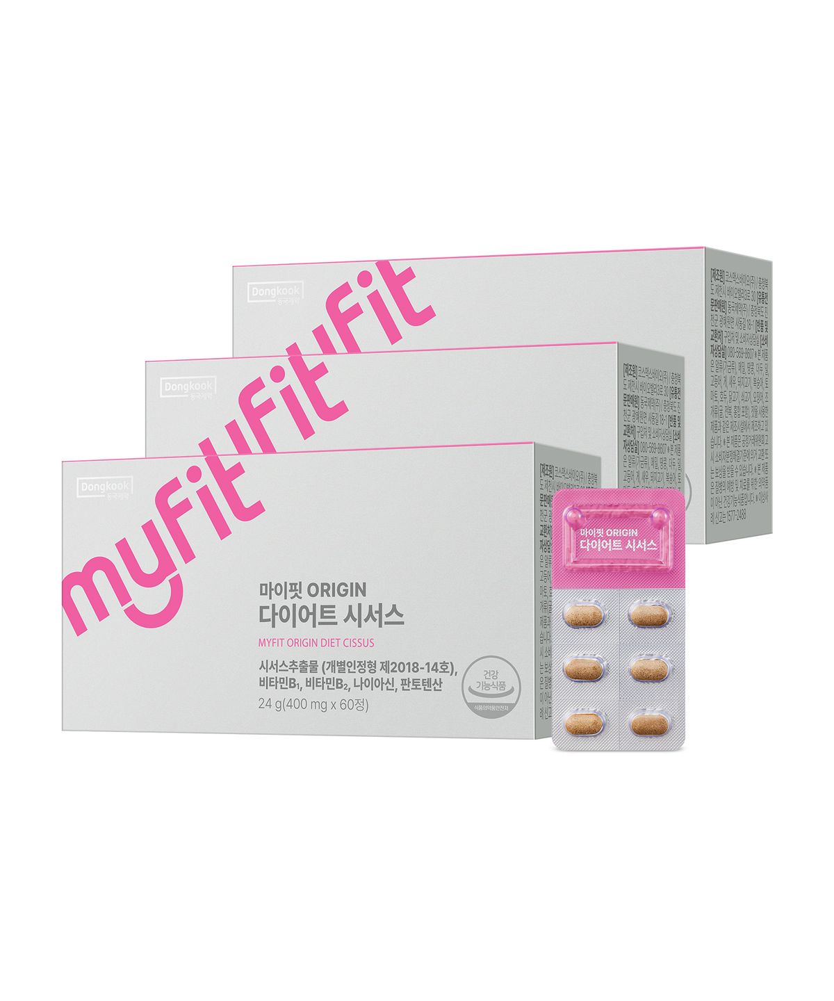 마이핏(MYFIT) 동국제약 ORIGIN 다이어트 시서스 60정 3박스