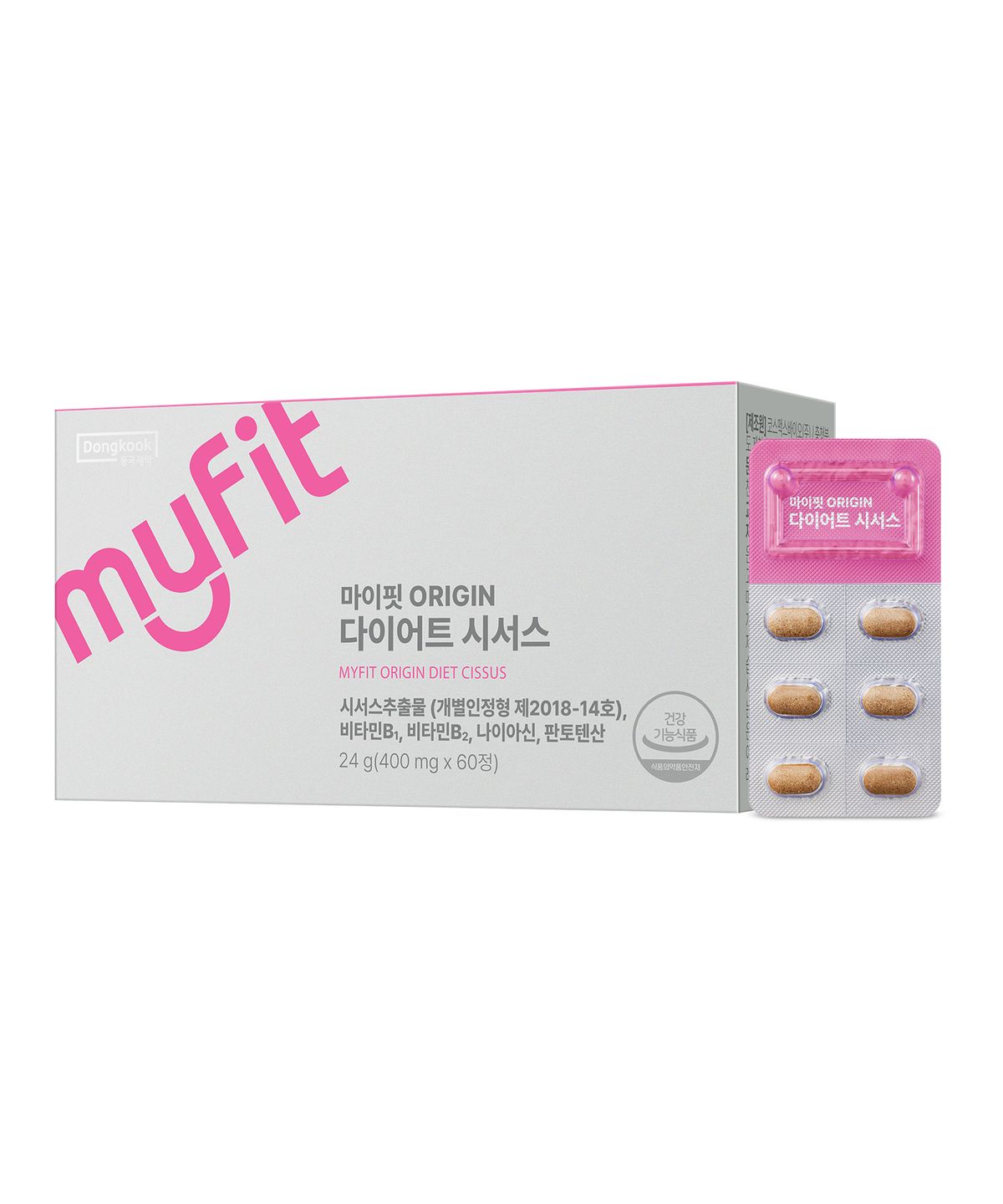 마이핏(MYFIT) 동국제약 ORIGIN 다이어트 시서스 60정 1박스