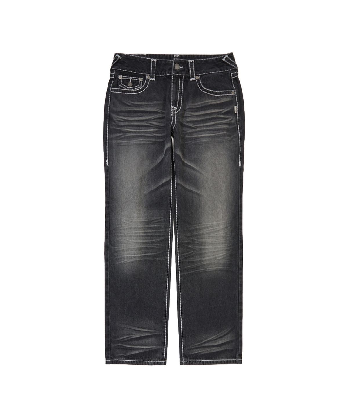 트루릴리젼(TRUERELIGION) RICKY Straight Pants MK3 - BLACK