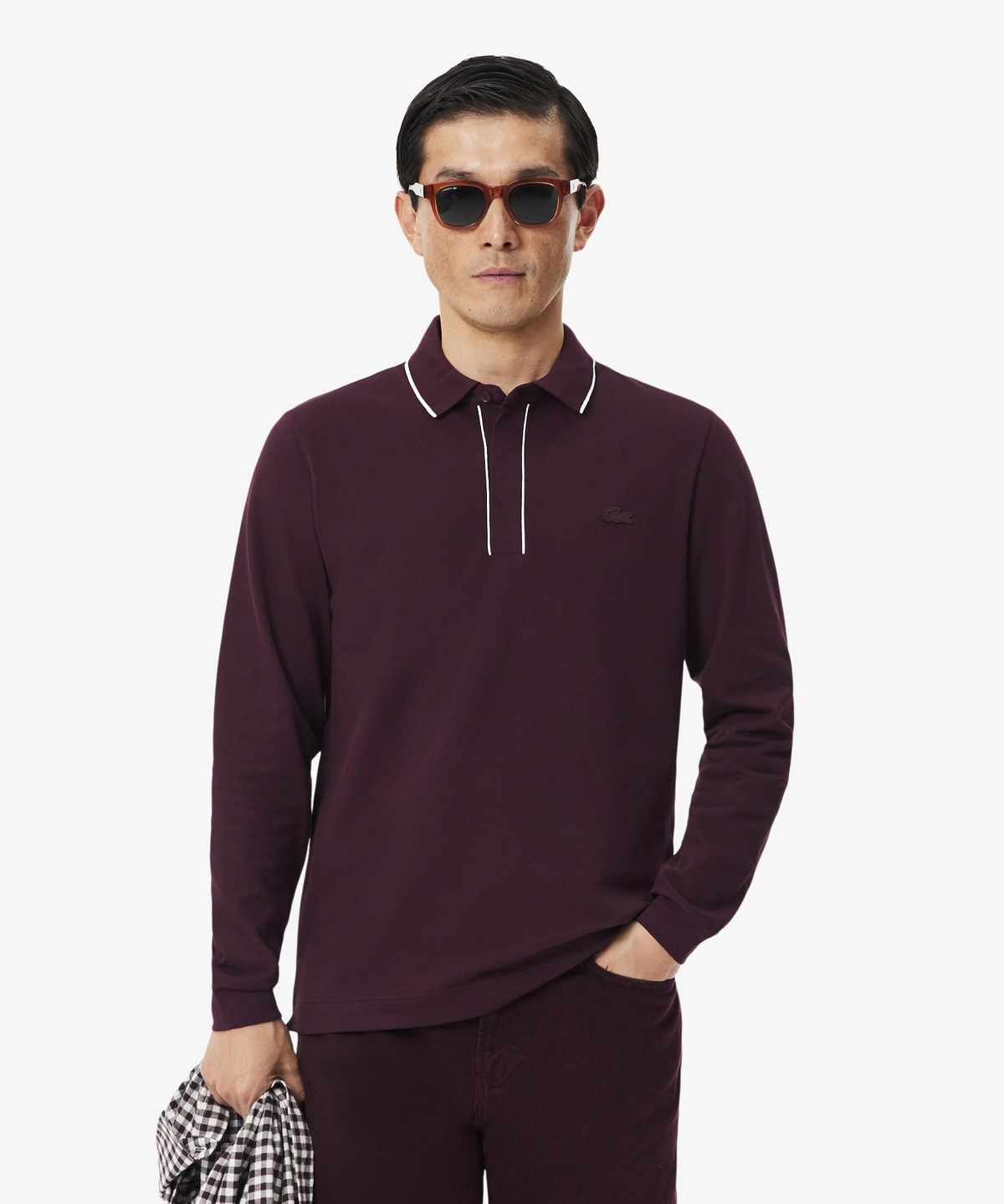 라코스테(LACOSTE) 남성 스마트파리 긴팔 폴로 셔츠 PH9988-56N 3KE