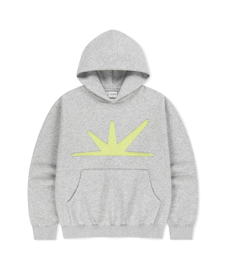 Daybreak Brushed Hoodie Heather Grey