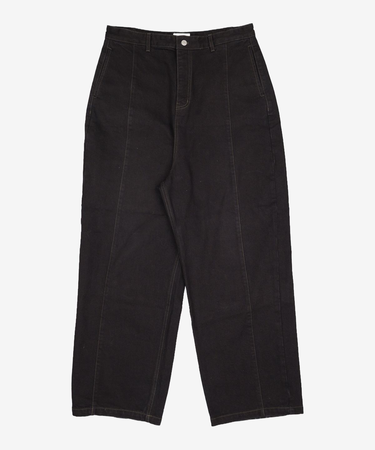 이에이(IEY) MAXI FILO DENIM PANTS Black L