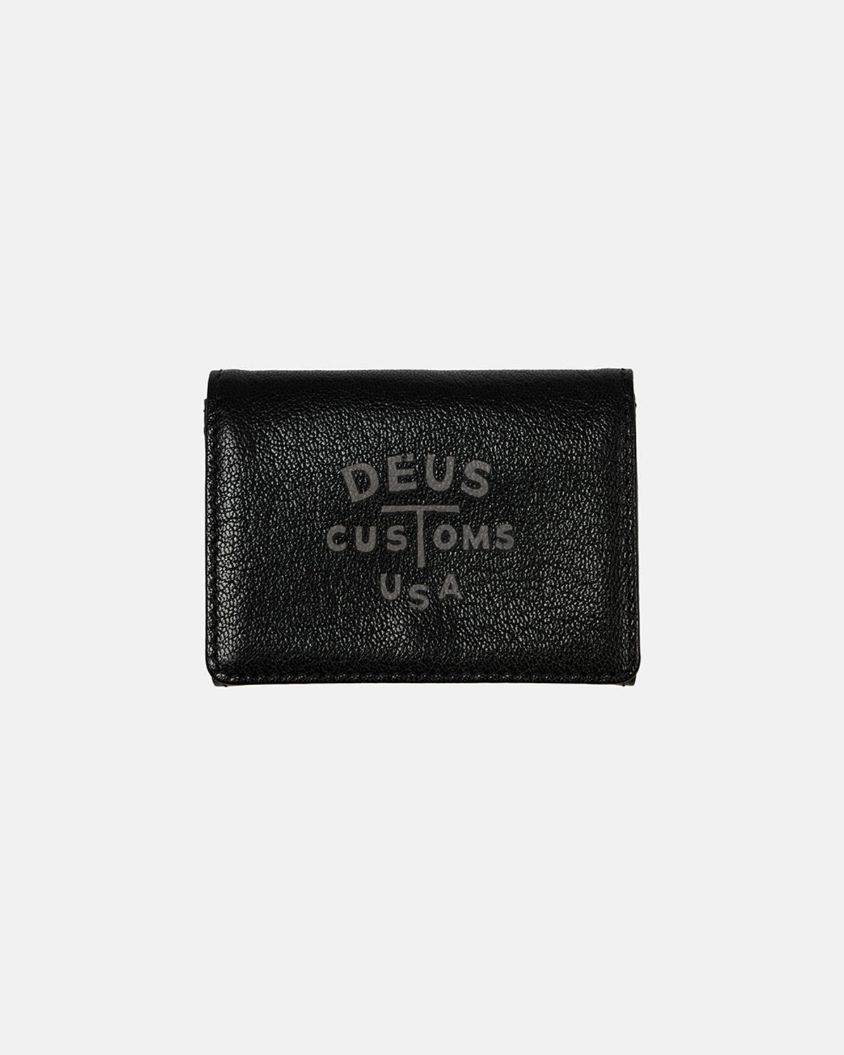 데우스 엑스 마키나(DEUS EX MACHINA) The Leather Wallet_Black