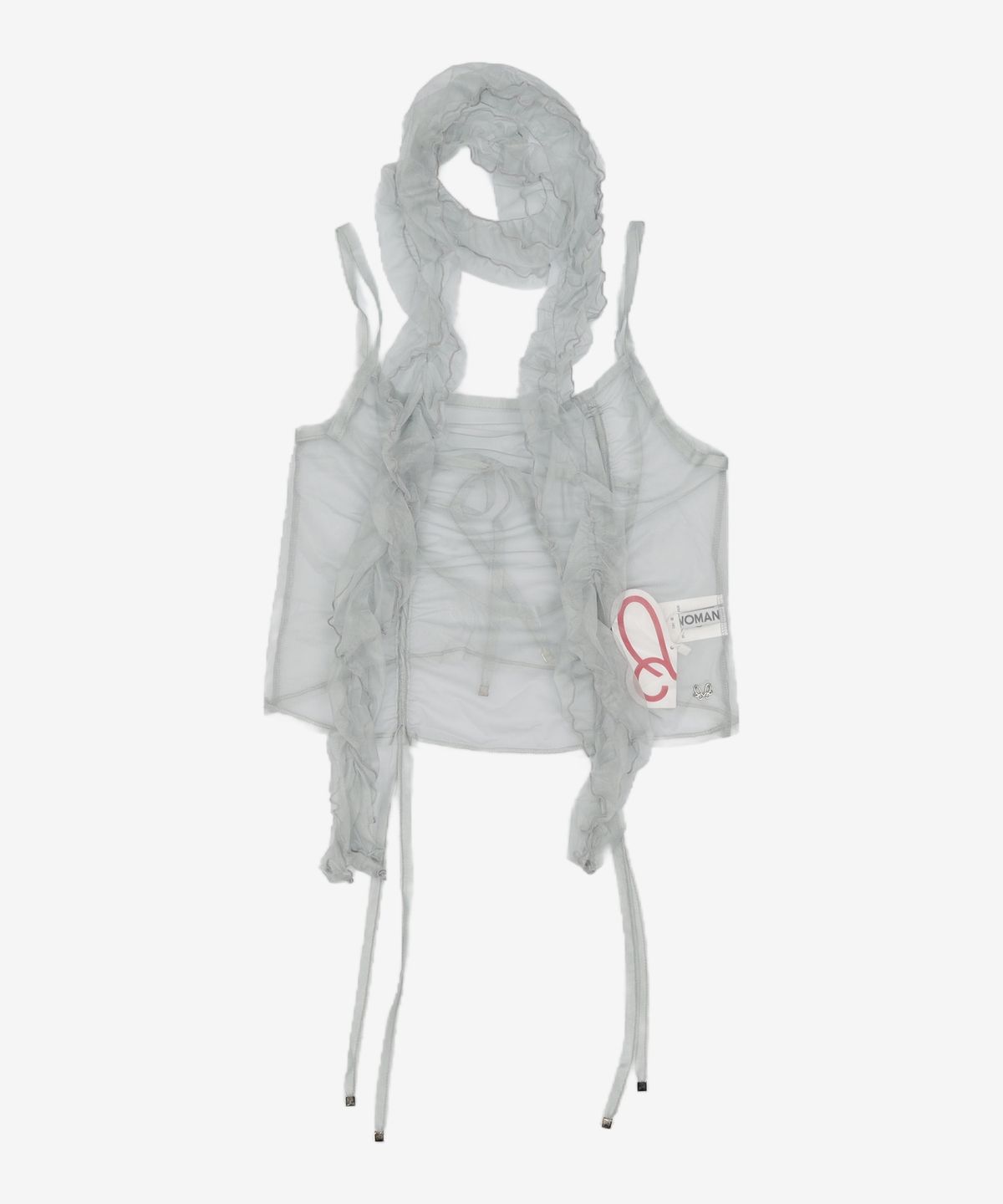 엠엠더블유(MMW) [MMW] LAYERED VEST (CHARCOAL) FREE