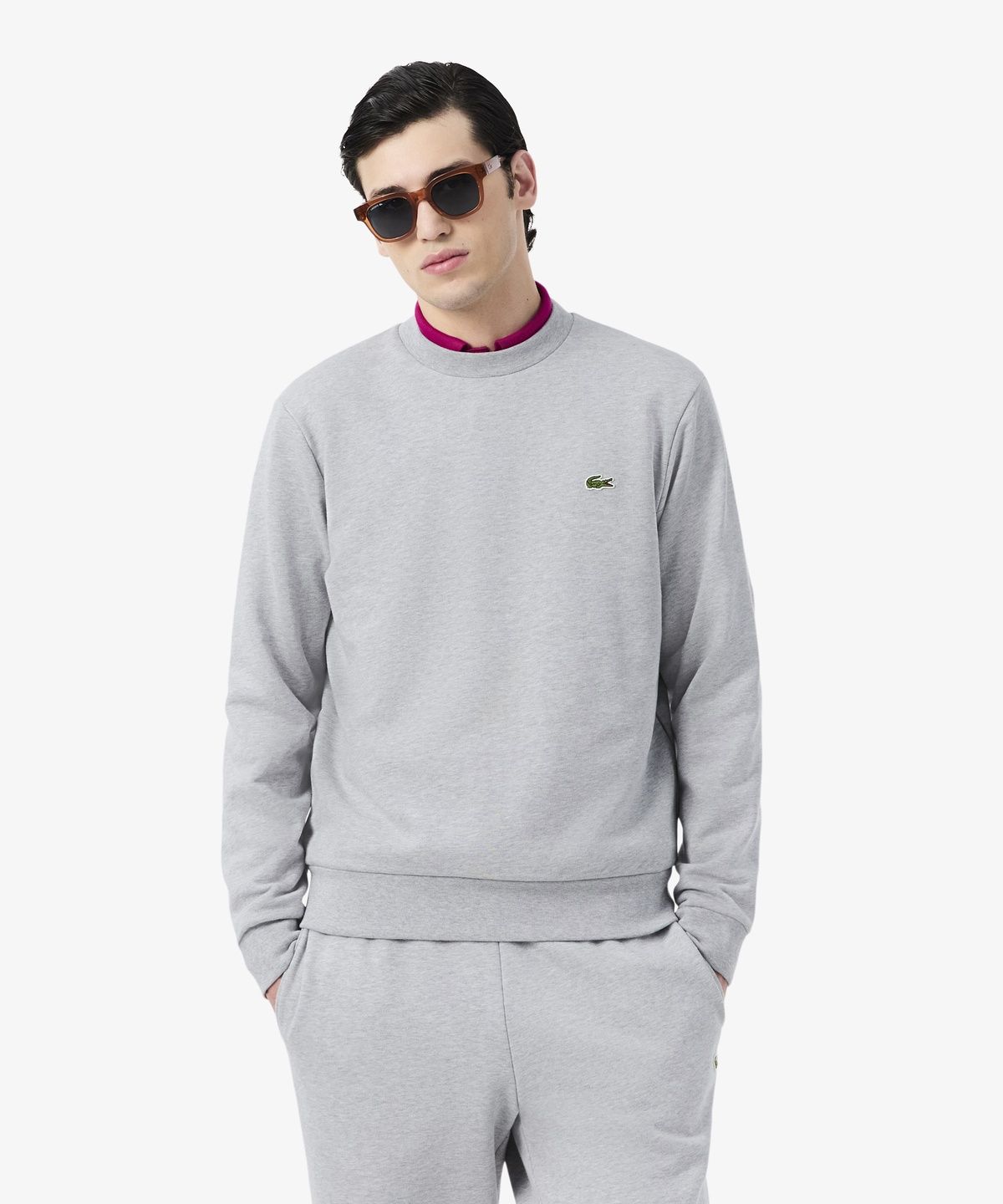 라코스테(LACOSTE) 남성 베이직 크루넥 스웻셔츠 SH9801-56N CCA
