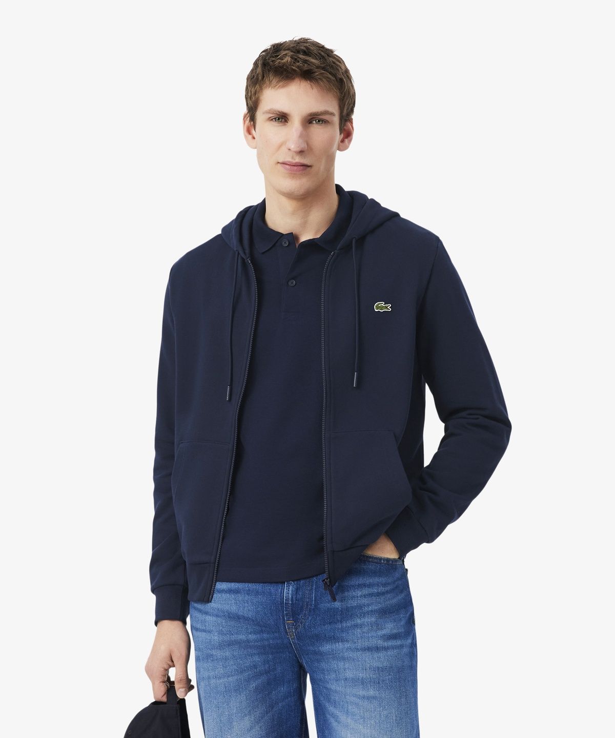 라코스테(LACOSTE) 남성 베이직 후드 집업 SH9809-56N 166