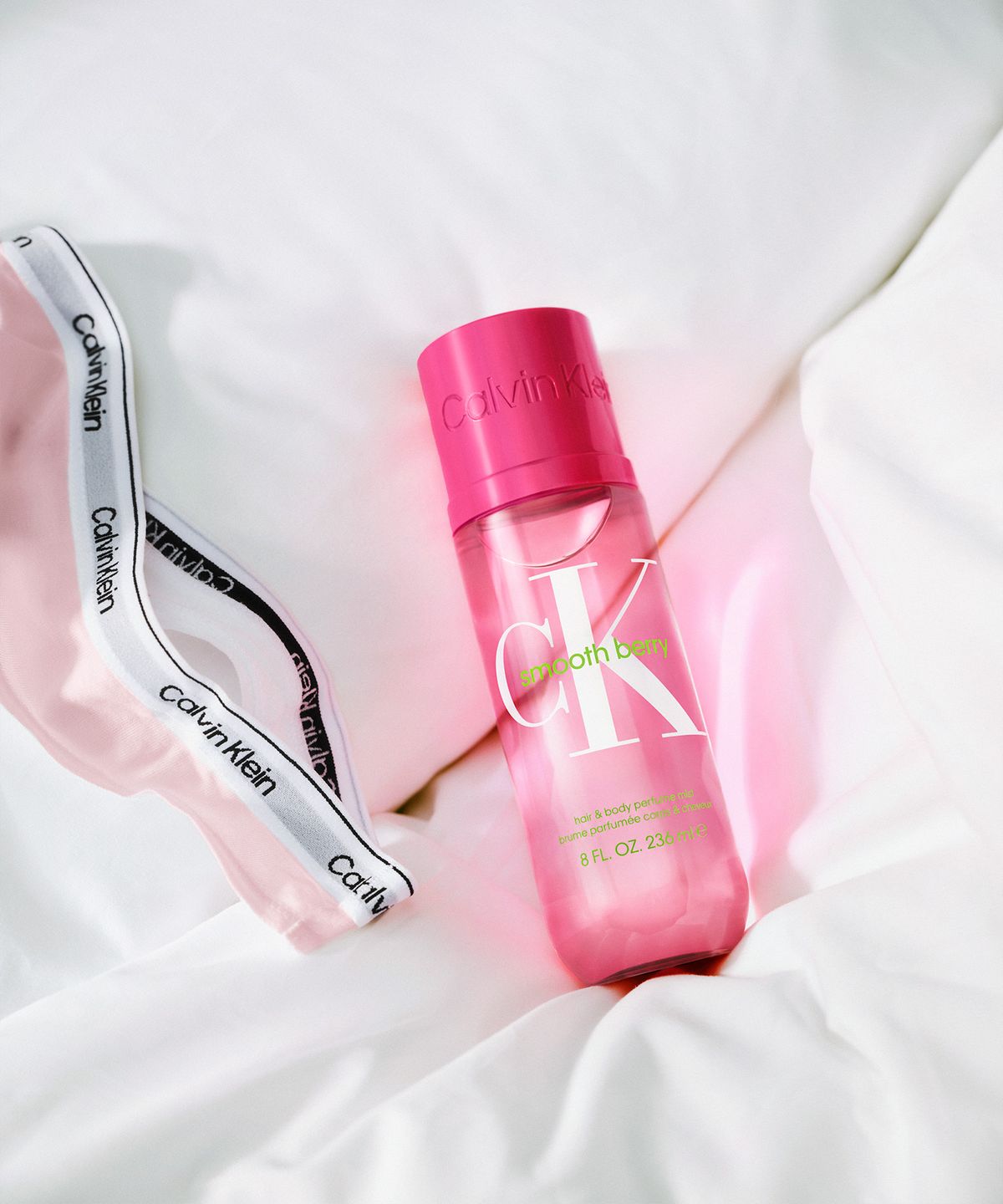 캘빈클라인 퍼퓸(CALVIN KLEIN PERFUME) 헤어&바디 스무스 베리 미스트 (100ml / 236ml 택 1)