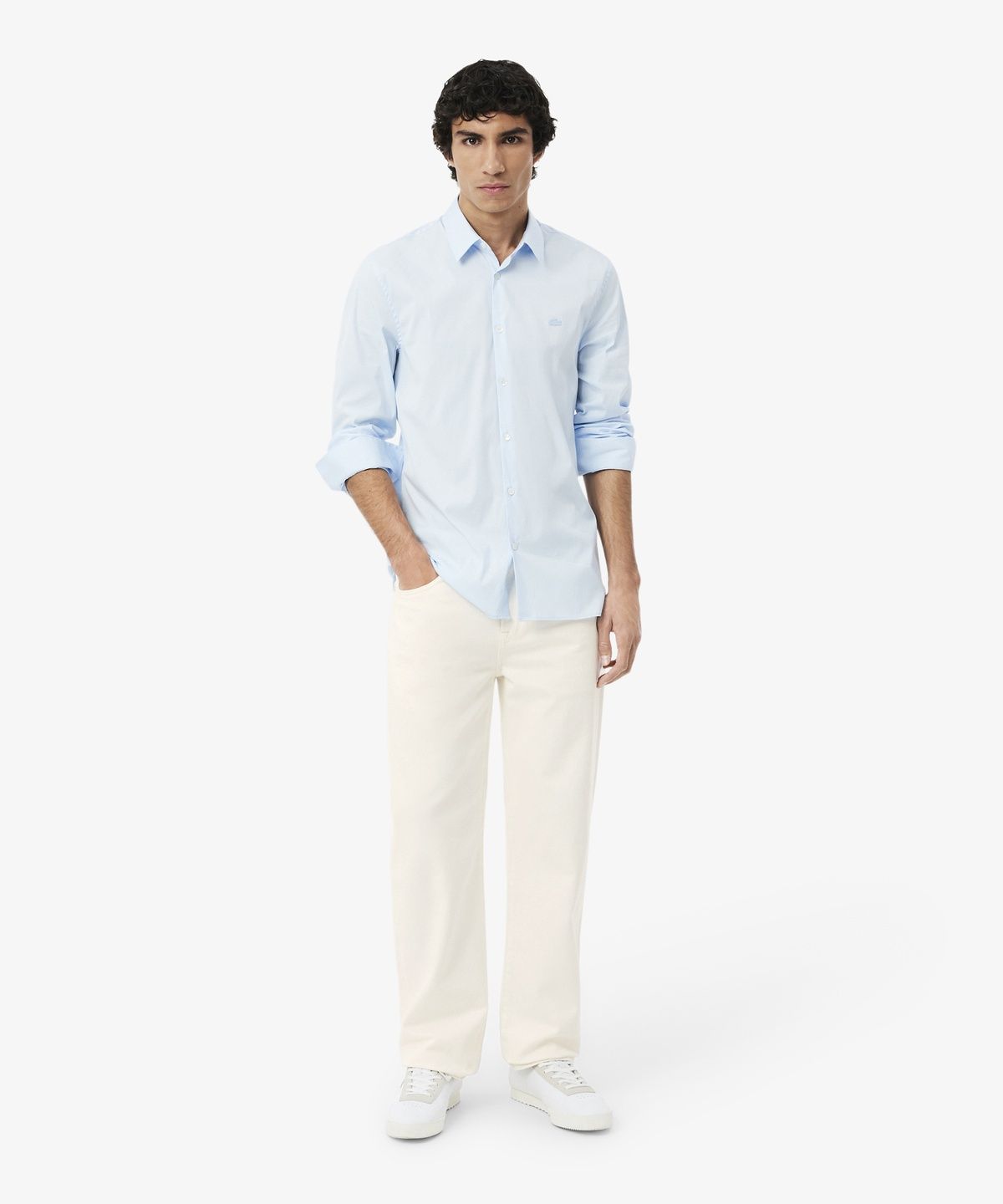 라코스테(LACOSTE) 남성 스트레이트핏 데님 팬츠 HH7483-56N 70V