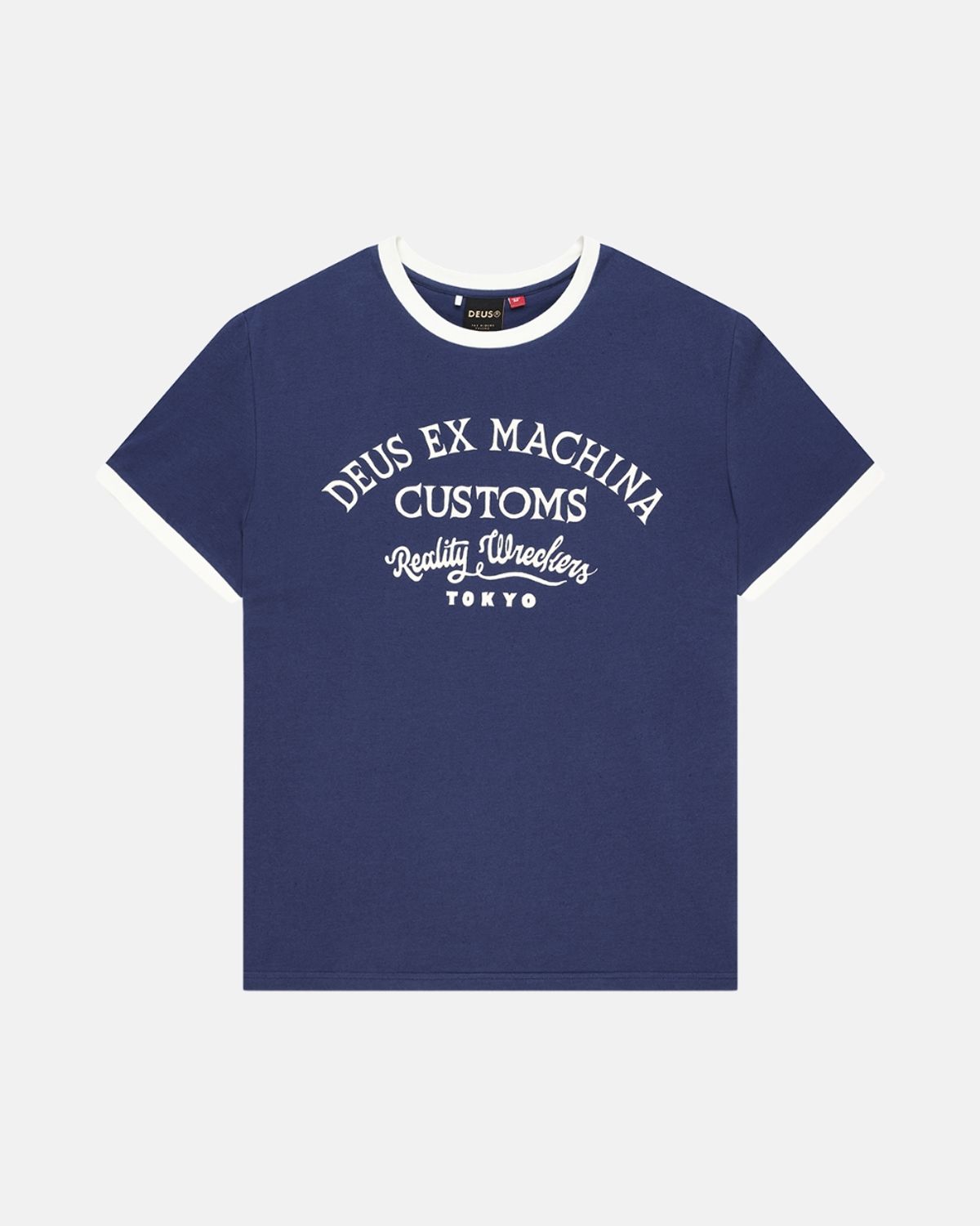 데우스 엑스 마키나(DEUS EX MACHINA) Marsden Ringer Tee_Blue