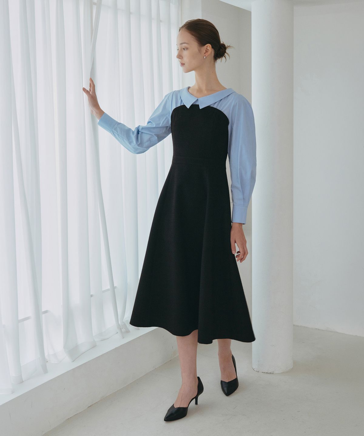 토와브(TOWAV) RENNIE DRESS_BLUE
