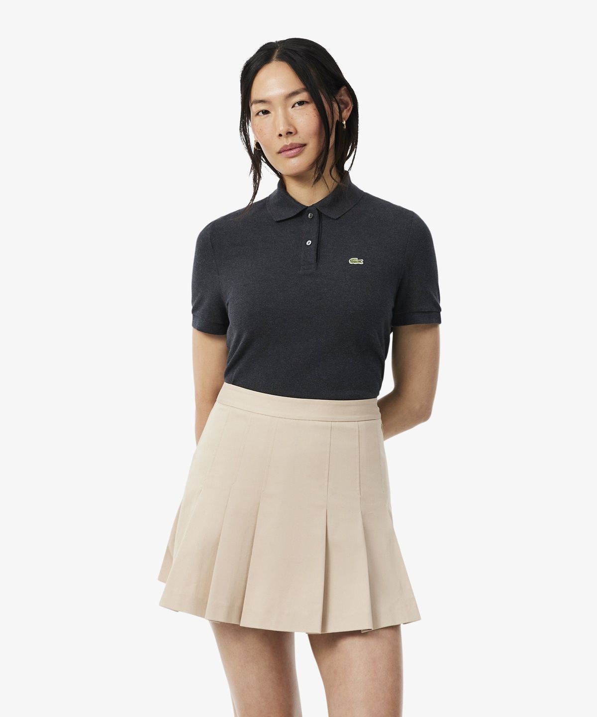 라코스테(LACOSTE) 여성 베이직 레귤러핏 폴로셔츠 PF7839-56N EL6