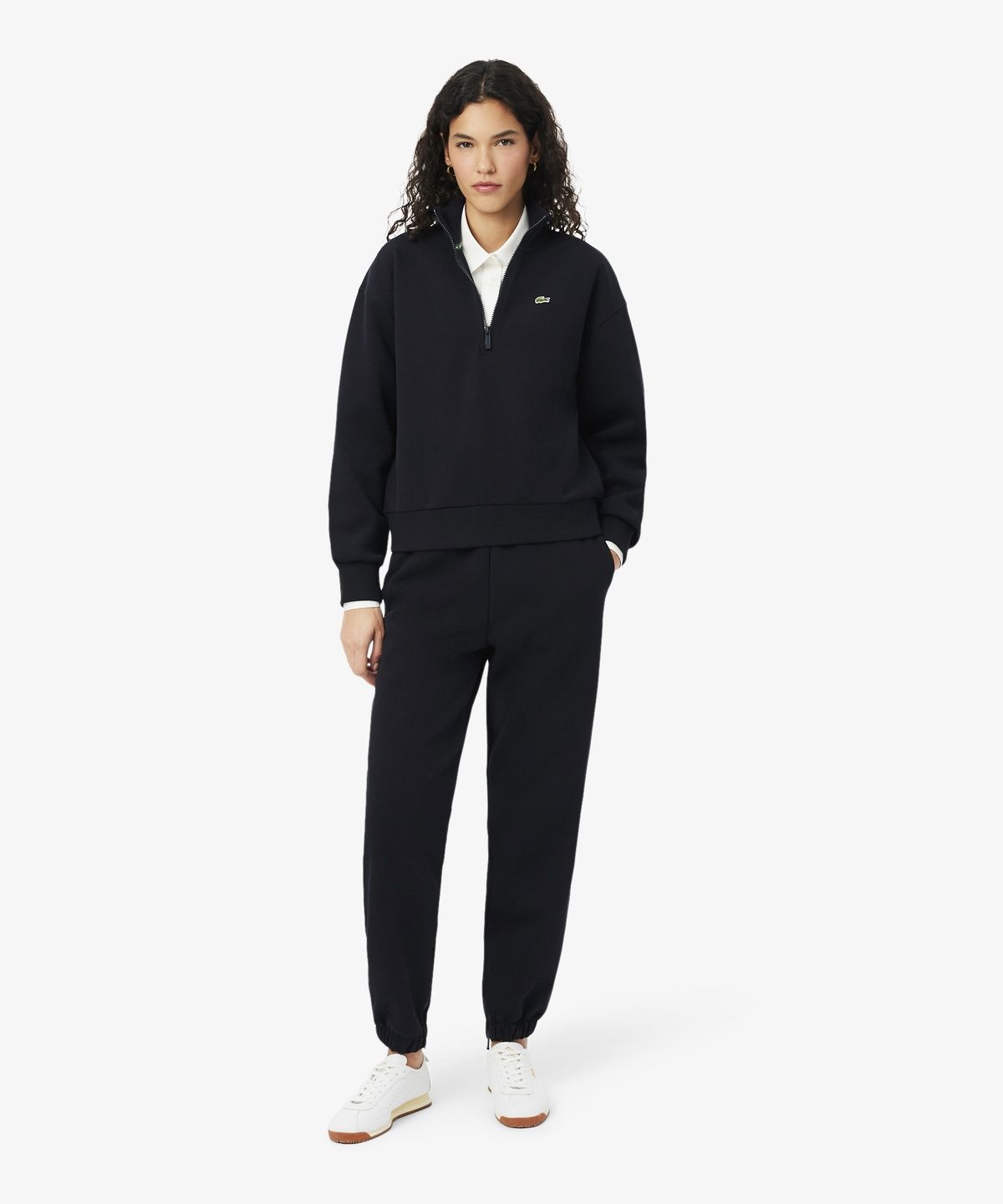 라코스테(LACOSTE) 여성 더블페이스 피케 조거 트랙 팬츠 XF5244-56N HDE
