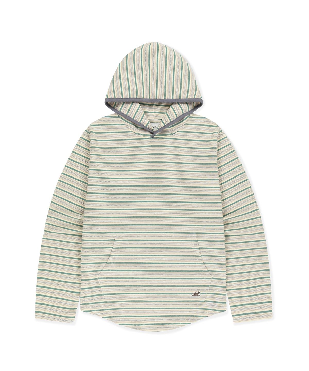 썬러브투어(SUNLOVETOUR) Dash Stripe Hooded LS Tee Light Yellow
