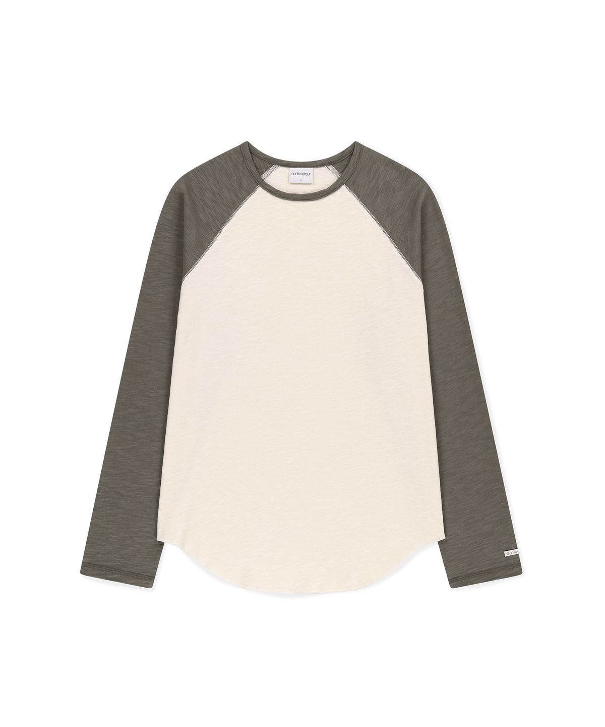 썬러브투어(SUNLOVETOUR) Slub Raglan LS Tee Ivory