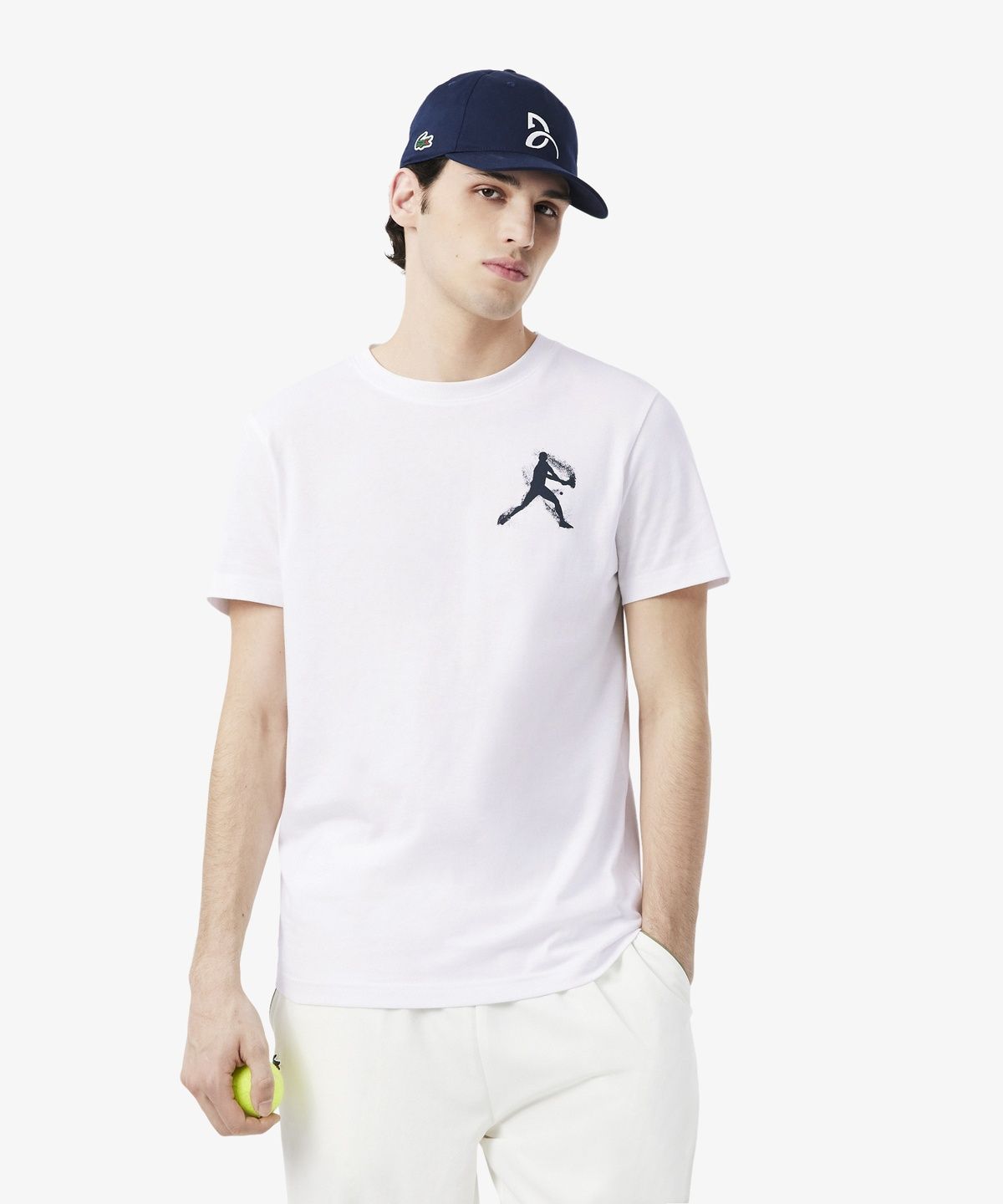 라코스테(LACOSTE) 남성 노박 모자 세트 티셔츠 TH1044-56N 001