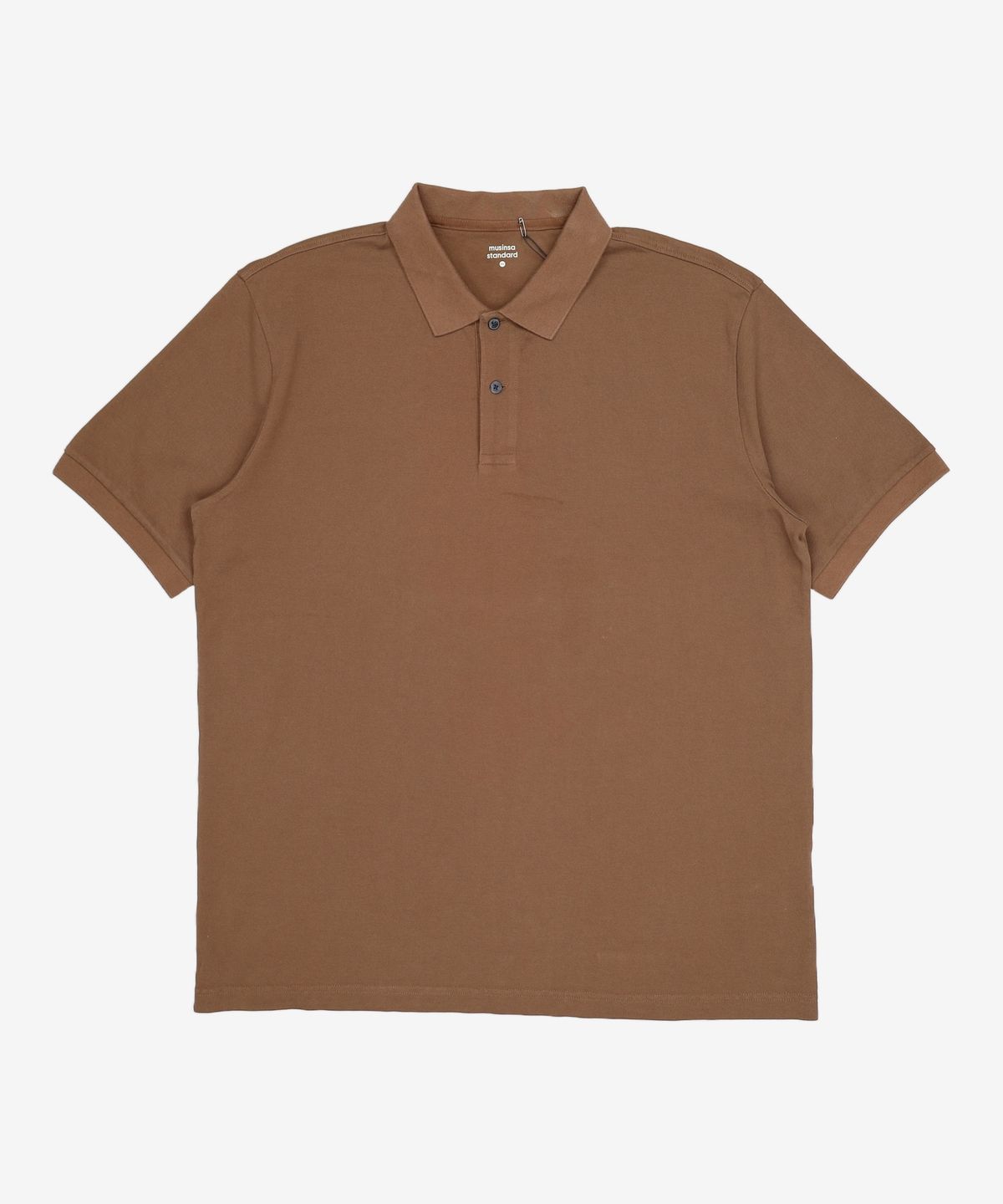 무신사 스탠다드(MUSINSA STANDARD) 베이식 피케 폴로 셔츠 [바로크 브라운] 2XL