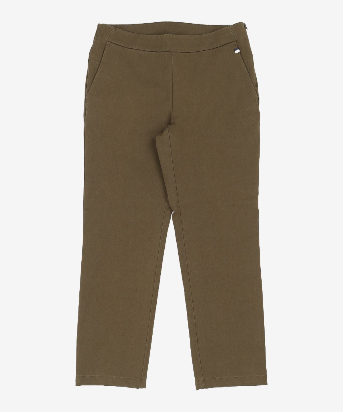 빈폴 스포츠(BEANPOLE SPORT) 카키 여성 사이드 지퍼 슬랙스 70
