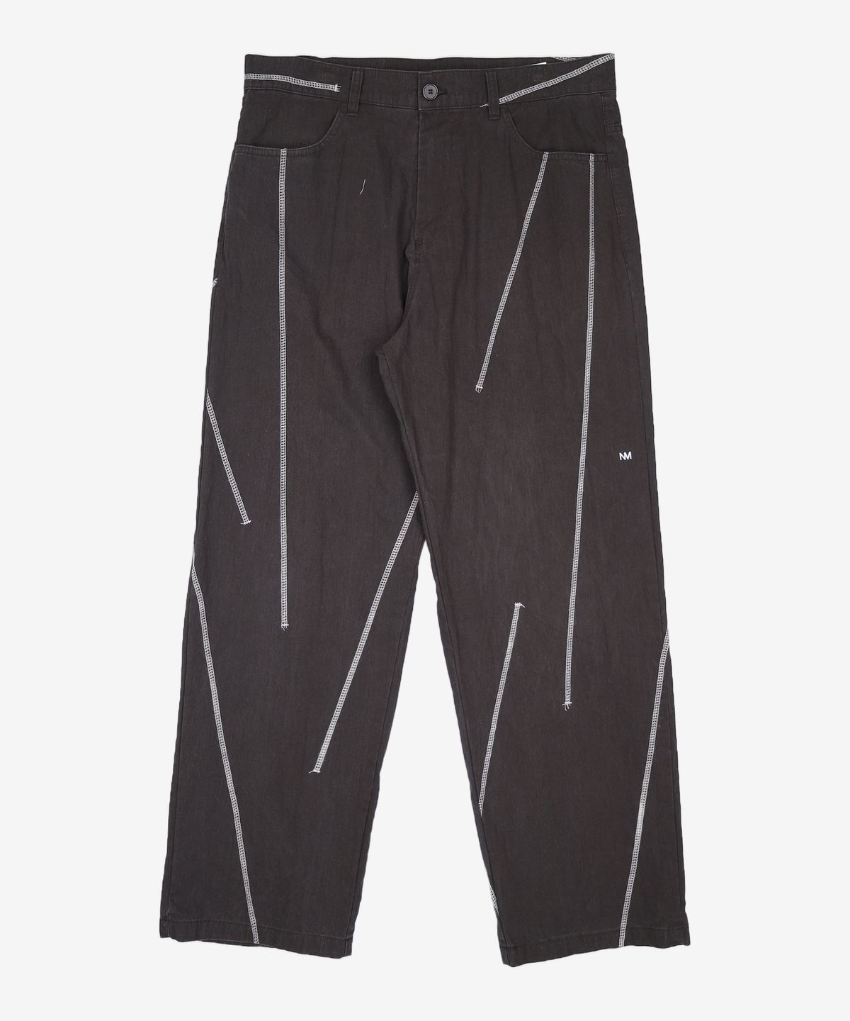 노매뉴얼(NOMANUAL) S.L PANTS - BLACK L