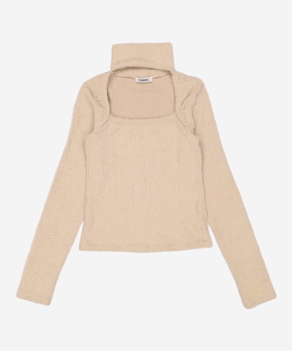 세릭(CERRIC) EMPTY SQUARE POINT TOP / CHARCOAL FREE