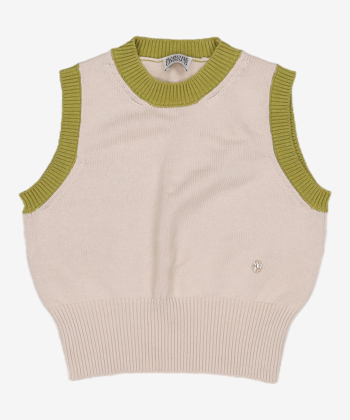 마리떼 프랑소와 저버(MARITHÉ + FRANҪOIS GIRBAUD) W ROUND NECK KNIT VEST gray OS