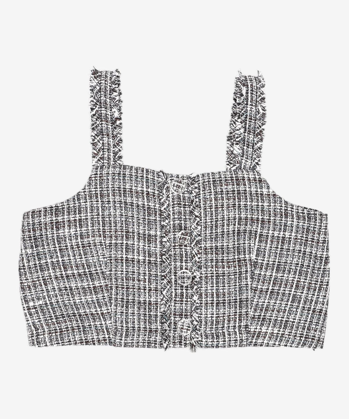 미쏘(MIXXO) 트위드 뷔스티에 MIWBNB911G M