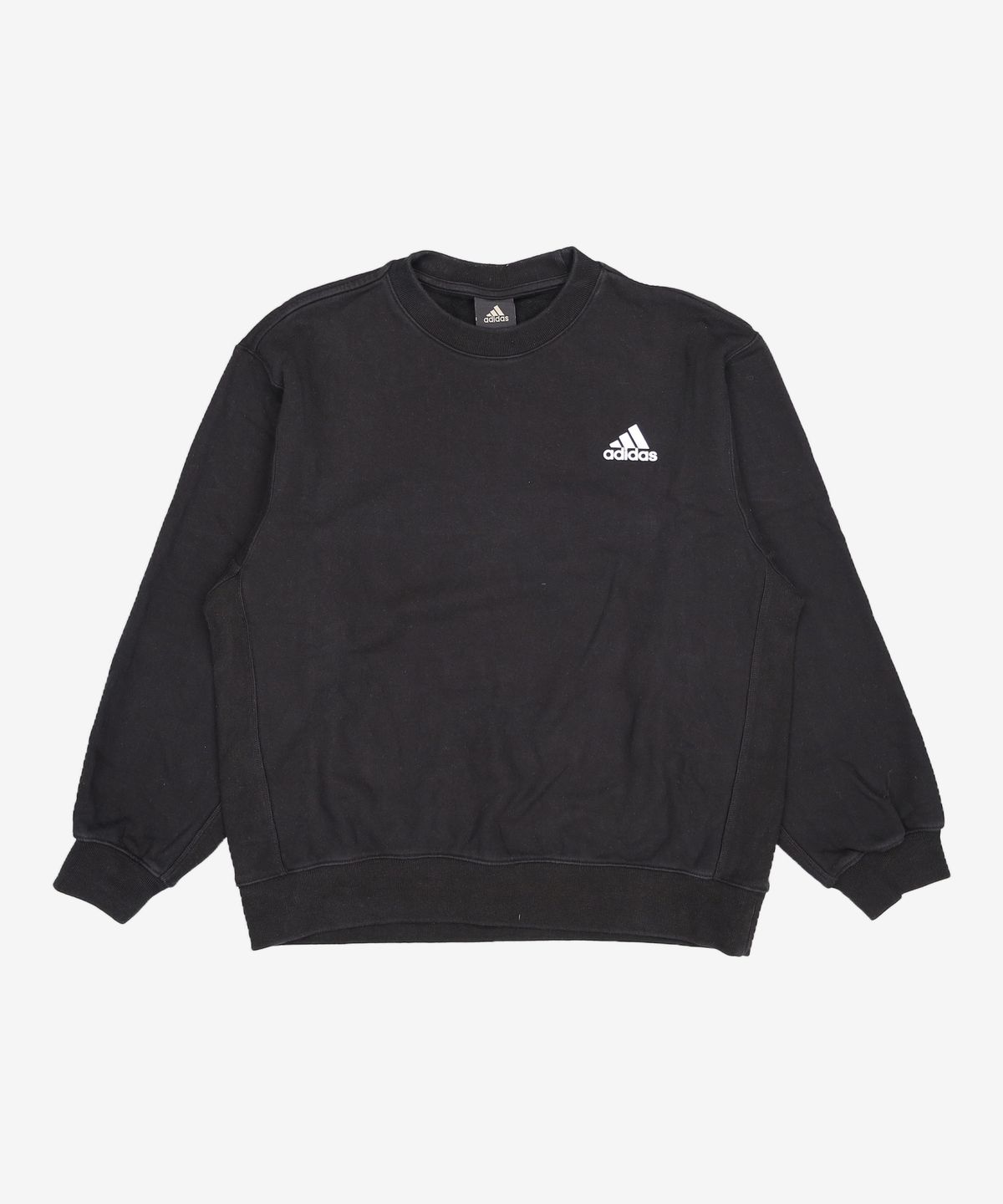 아디다스(ADIDAS) 릴랙스 오버사이즈 크루넥 - 블랙 / CM1407 L