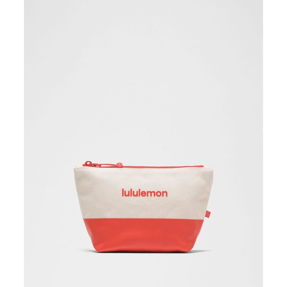 룰루레몬(LULULEMON) 캔버스 파우치 미니 *워드마크  NAT CRYE