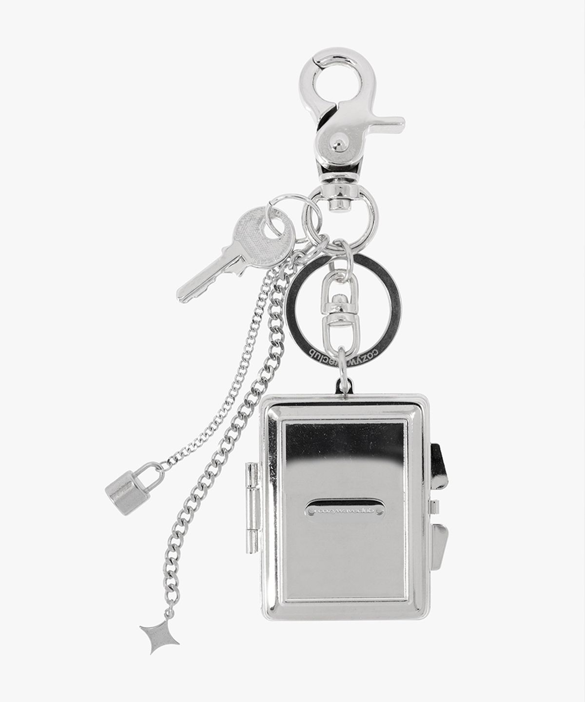 코지웨이브클럽(COZYWAVECLUB) BOOK MIRROR KEYRING