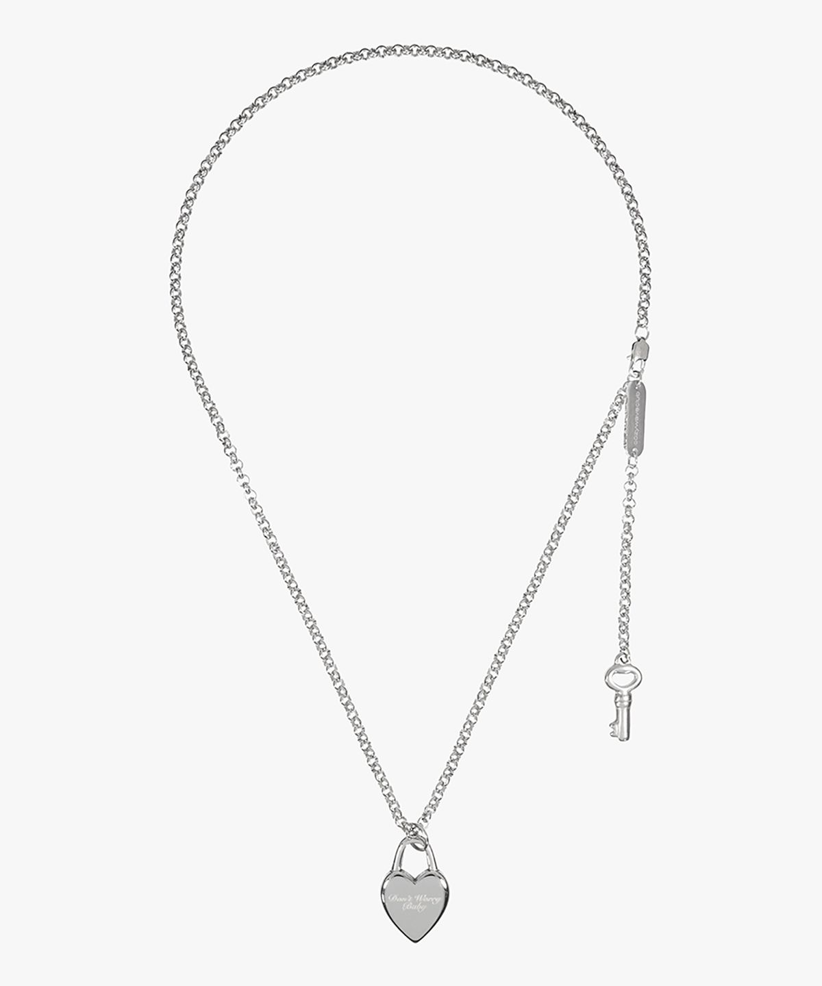 코지웨이브클럽(COZYWAVECLUB) HEART UNLOCK NECKLACE