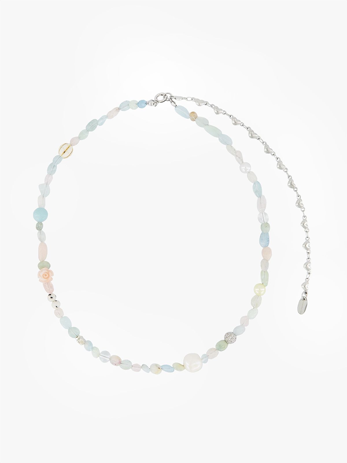 코지웨이브클럽(COZYWAVECLUB) BLOOM ROSE NECKLACE
