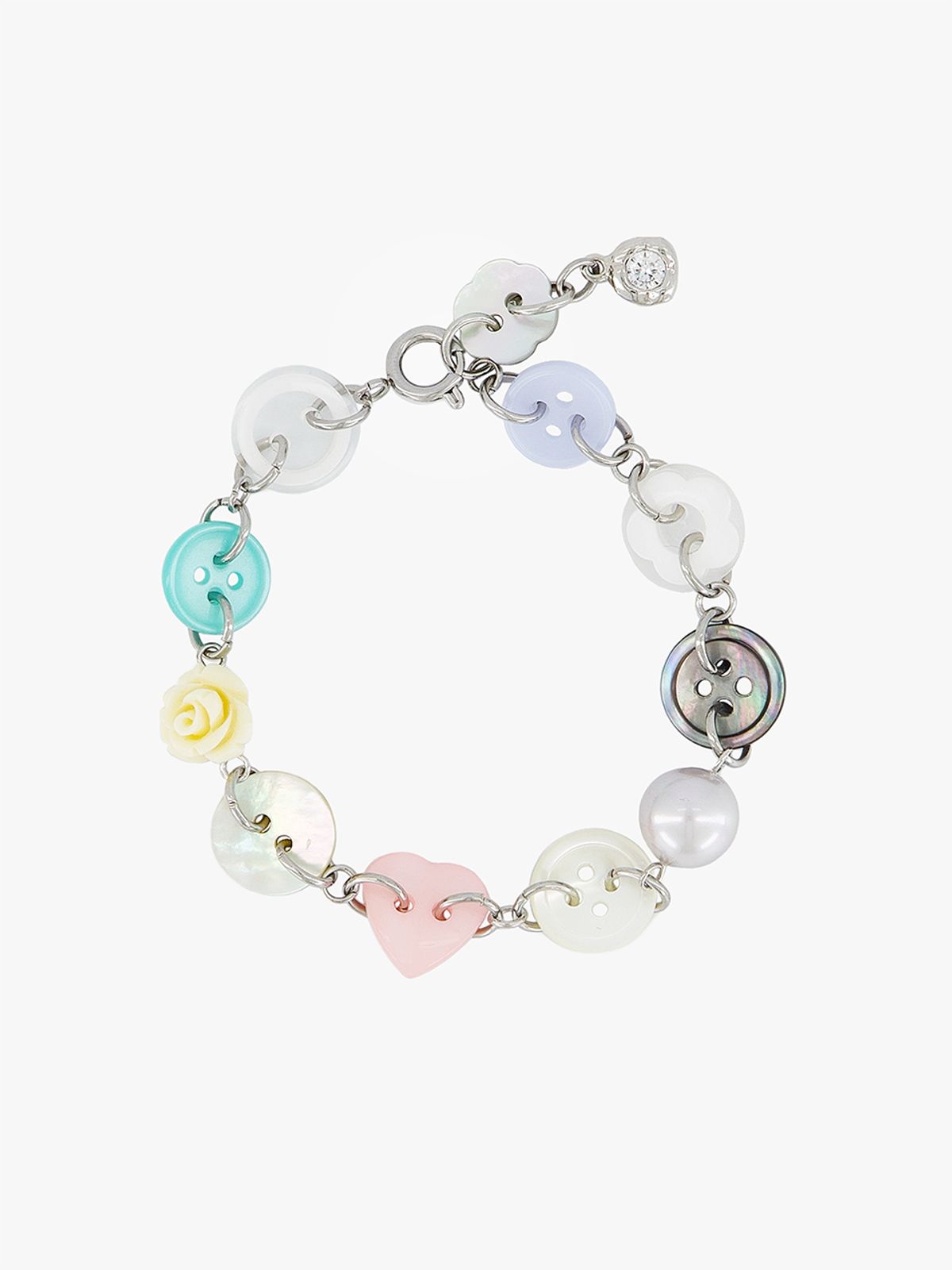 코지웨이브클럽(COZYWAVECLUB) WHISPER BUTTON BRACELET