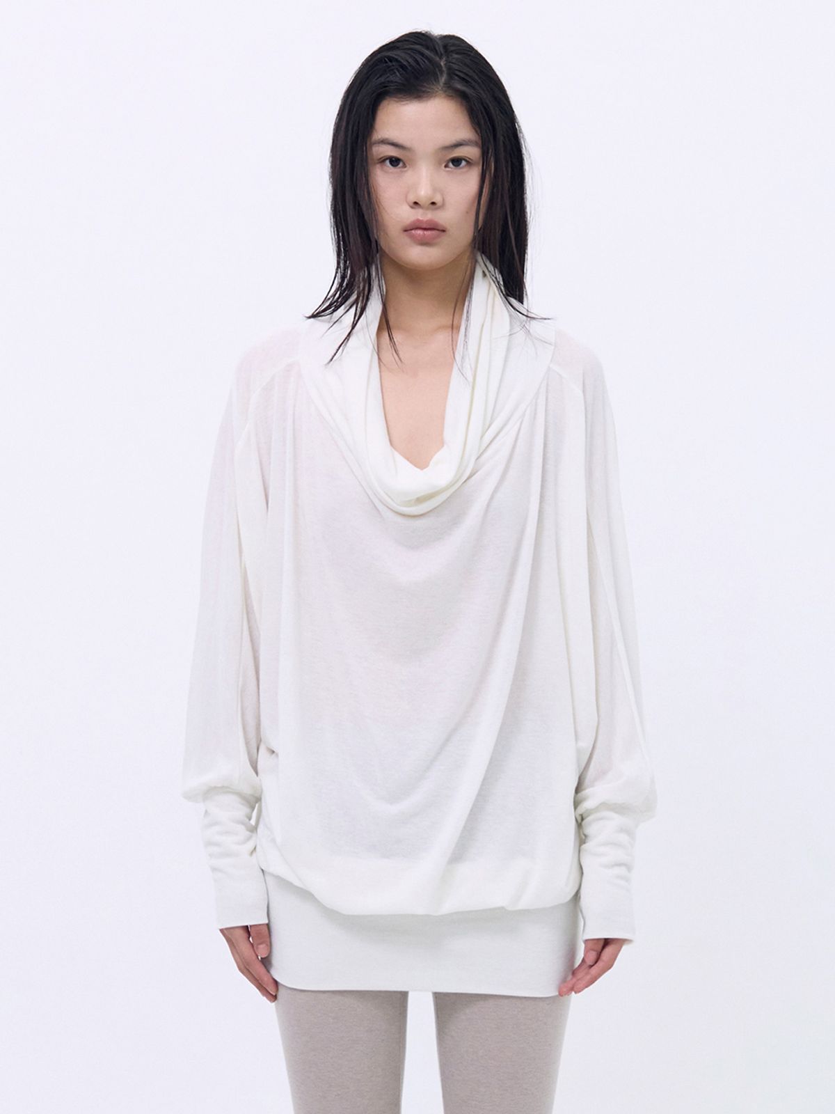 세릭(CERRIC) Loose Wing Top _ Ivory