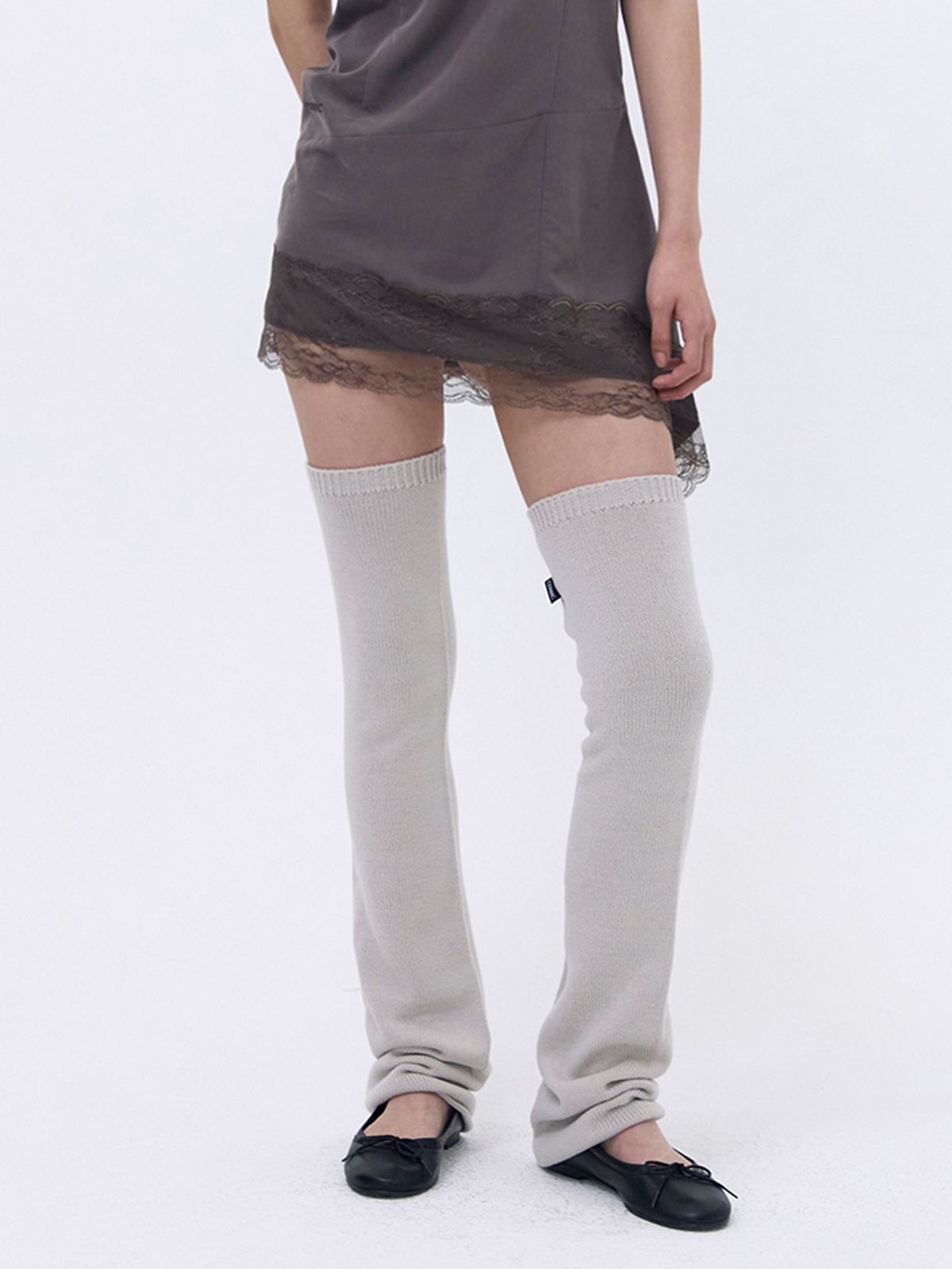 세릭(CERRIC) Knit Leg Warmer _ Beige