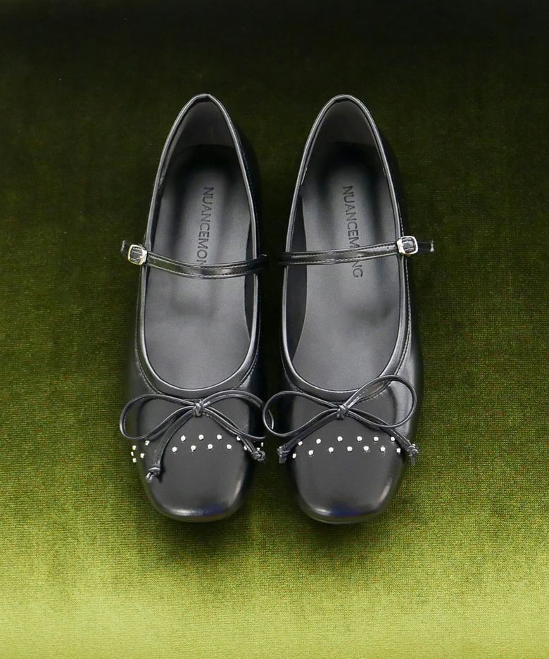 Muguet stud maryjane - Black