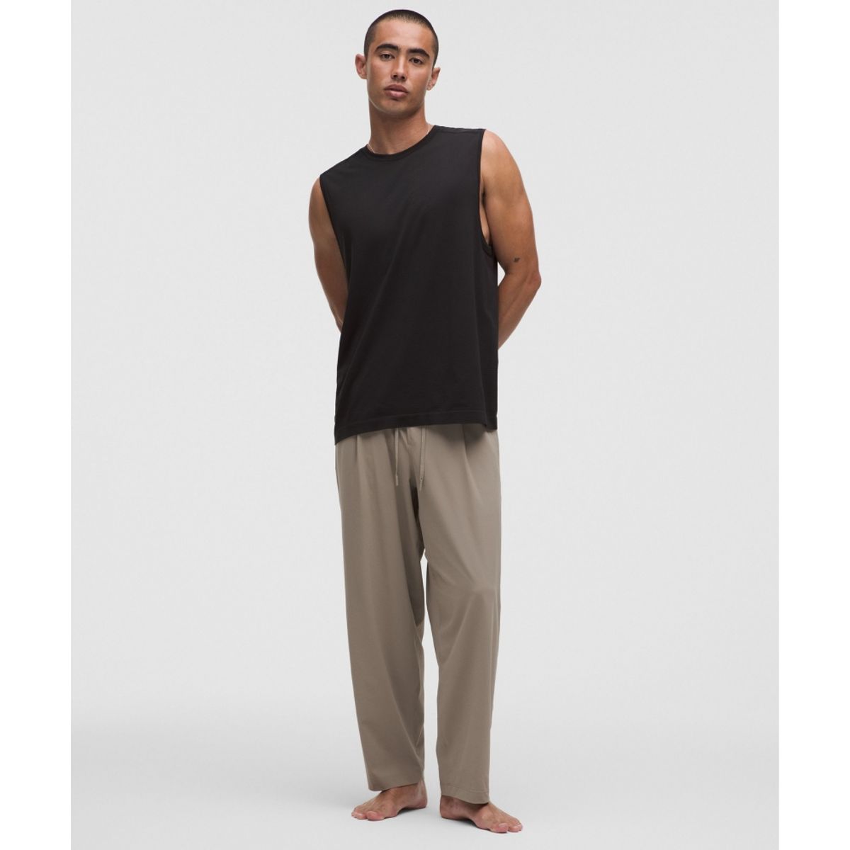 룰루레몬(LULULEMON) 밸런서 우븐 릴랙스 핏 팬츠 *쇼터  WSHG