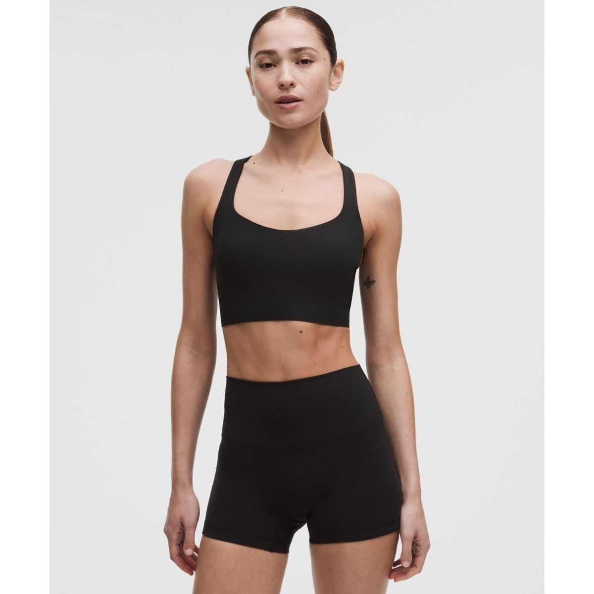 룰루레몬(LULULEMON) 플렉시플렉스 스트래피 롱라인 요가 브라 *라이트 서포트, A C컵