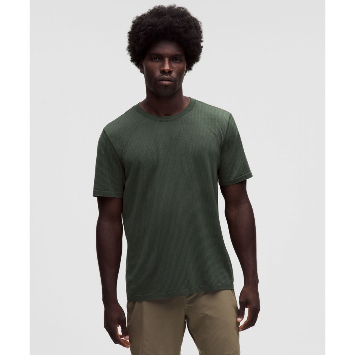 룰루레몬(LULULEMON) 메탈 벤트 테크 릴랙스 핏 숏슬리브 셔츠  SYEG DPFT