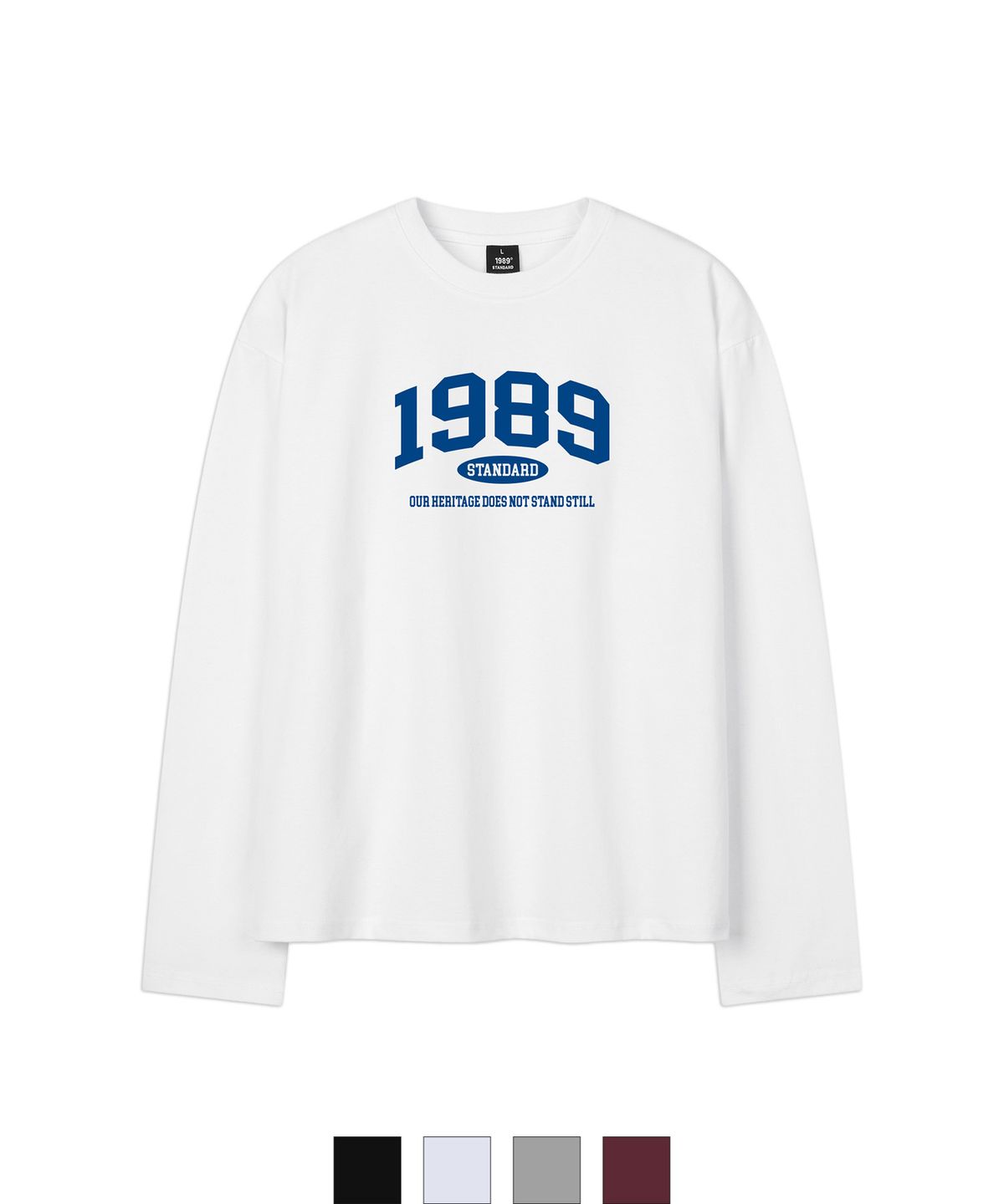 1989스탠다드(1989STANDARD) OUR 1989 크롭 롱 슬리브 (SKLSTD-0004)