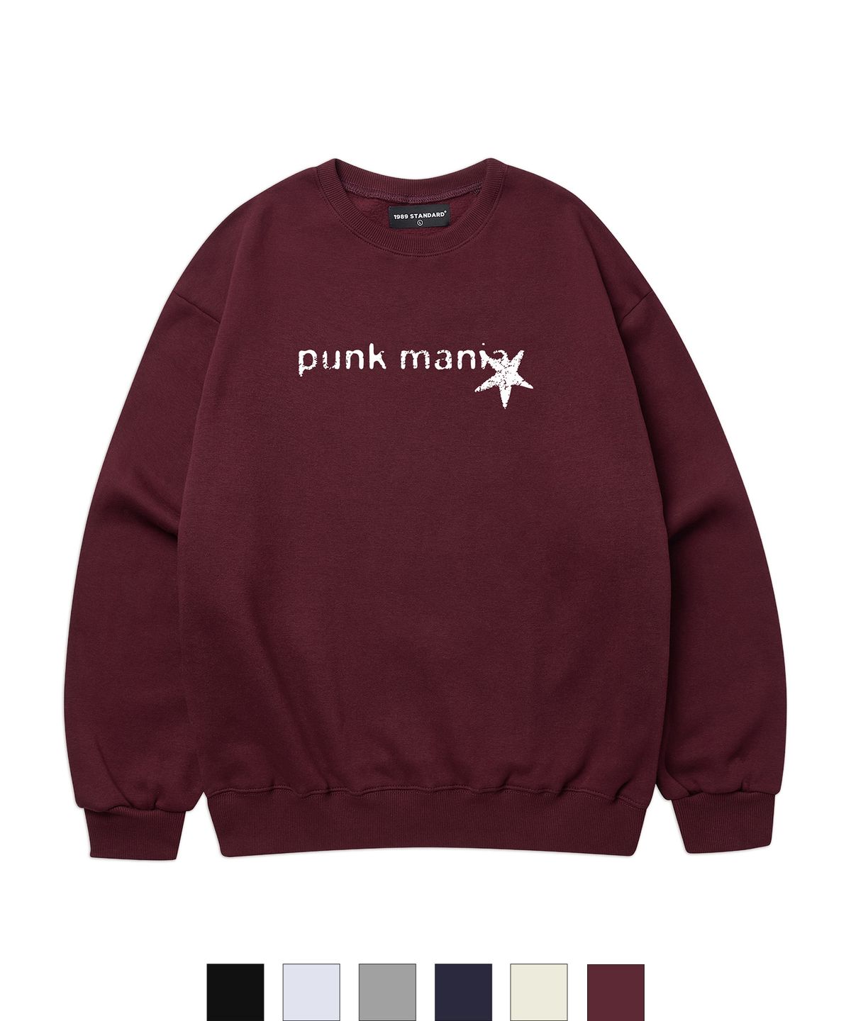 1989스탠다드(1989STANDARD) PUNK MANIA 맨투맨 (STMSTD-0240)