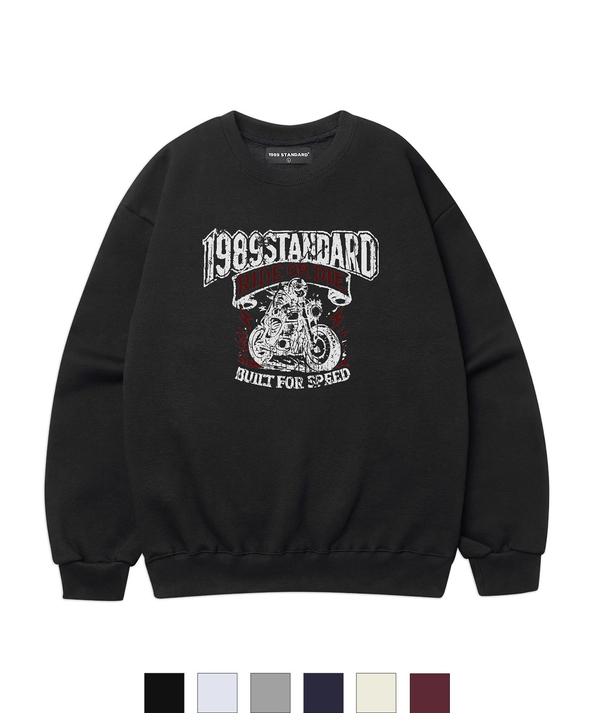 1989스탠다드(1989STANDARD) RIDER 1989 맨투맨 (STMSTD-0262)