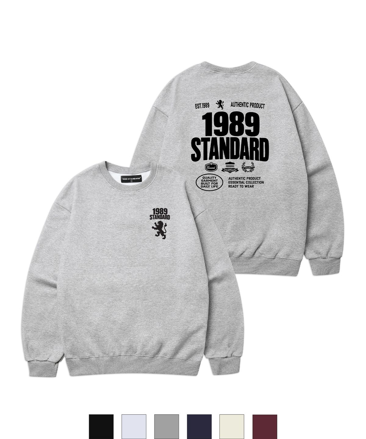1989스탠다드(1989STANDARD) 1989 COLLECTION 맨투맨 (STMSTD-0275)