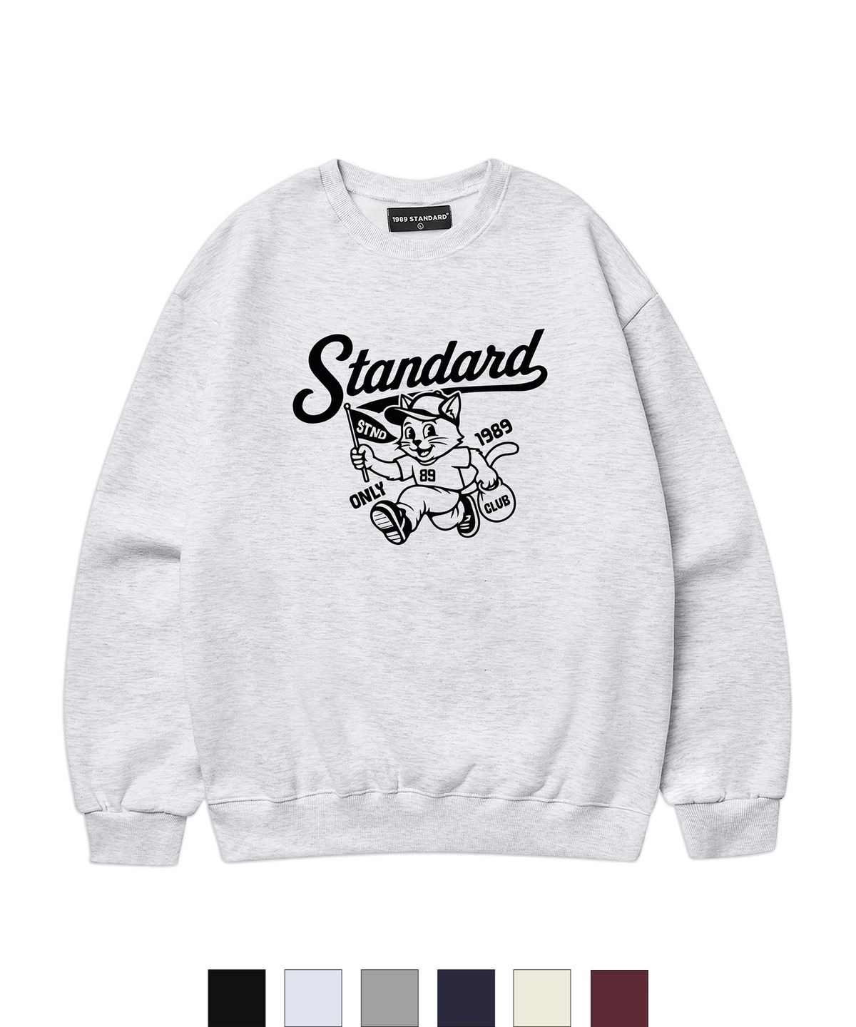1989스탠다드(1989STANDARD) STND CAT 맨투맨 (STMSTD-0269)
