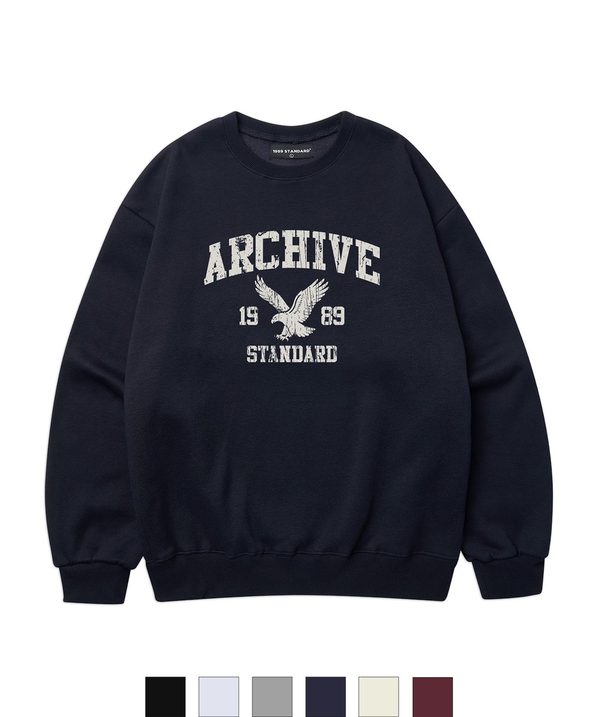 1989스탠다드(1989STANDARD) ARCHIVE EAGLE 맨투맨 (STMSTD-0268)