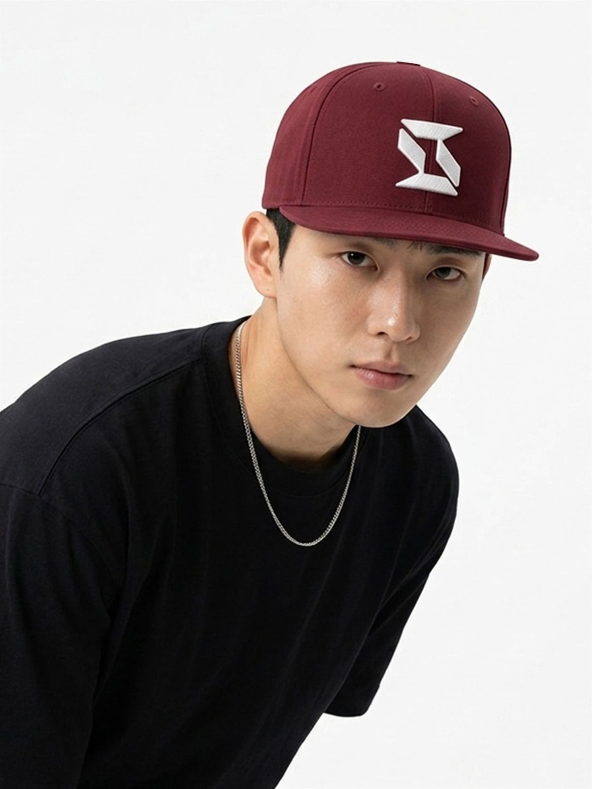 클리킥(KLIKIIC) 스냅백 힙팜 라인 레드&레드 HHSC-RRW