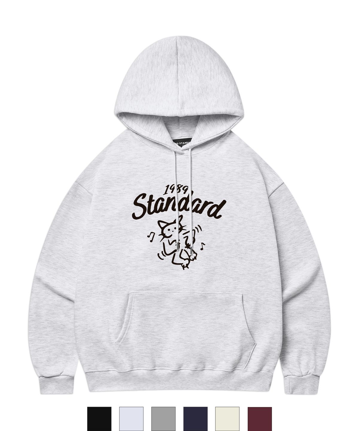 1989스탠다드(1989STANDARD) HAPPY CAT 후드 (STHSTD-0267)